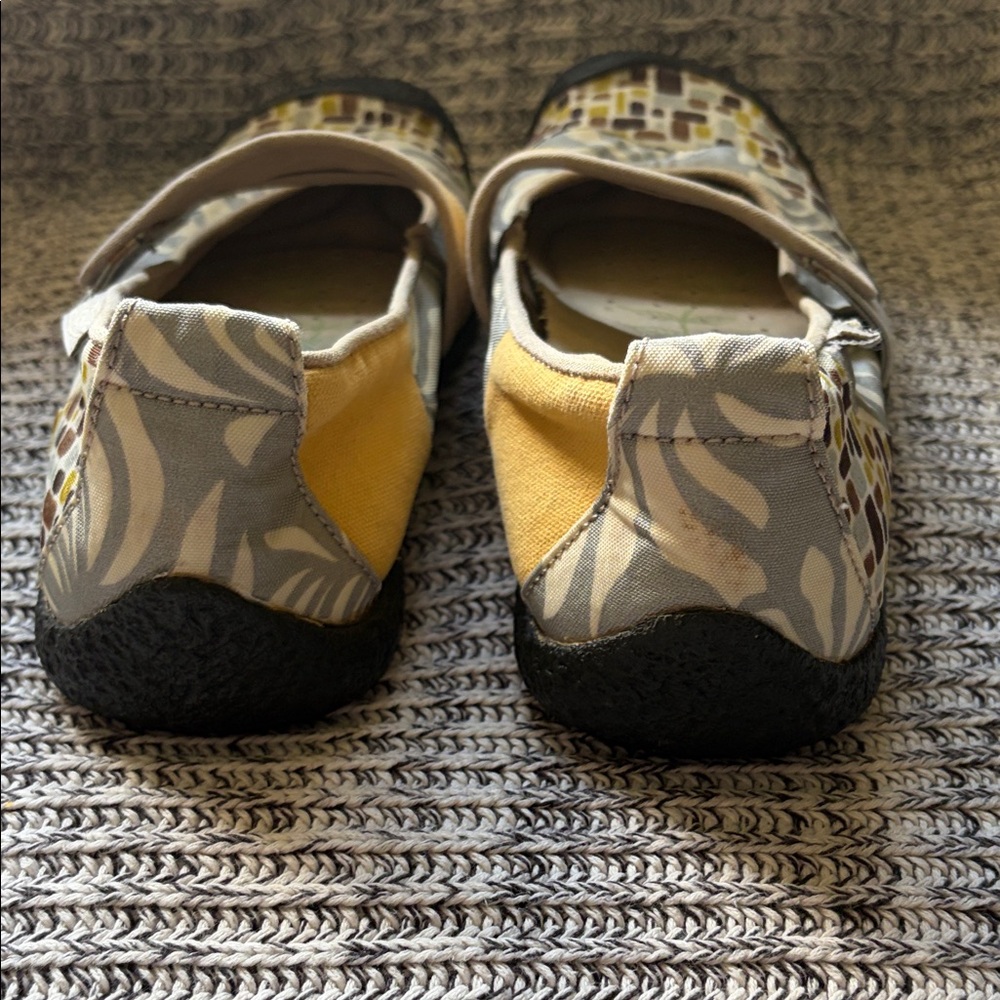 Women’s Keens Mary Jane Shoes in Mustard/Multi-Pattern called Mimosa Harvest - Picture 3 of 9